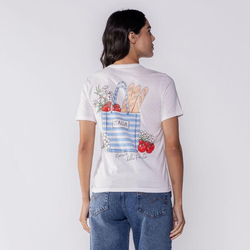 Camiseta Feminina Mercato Boby Blues
