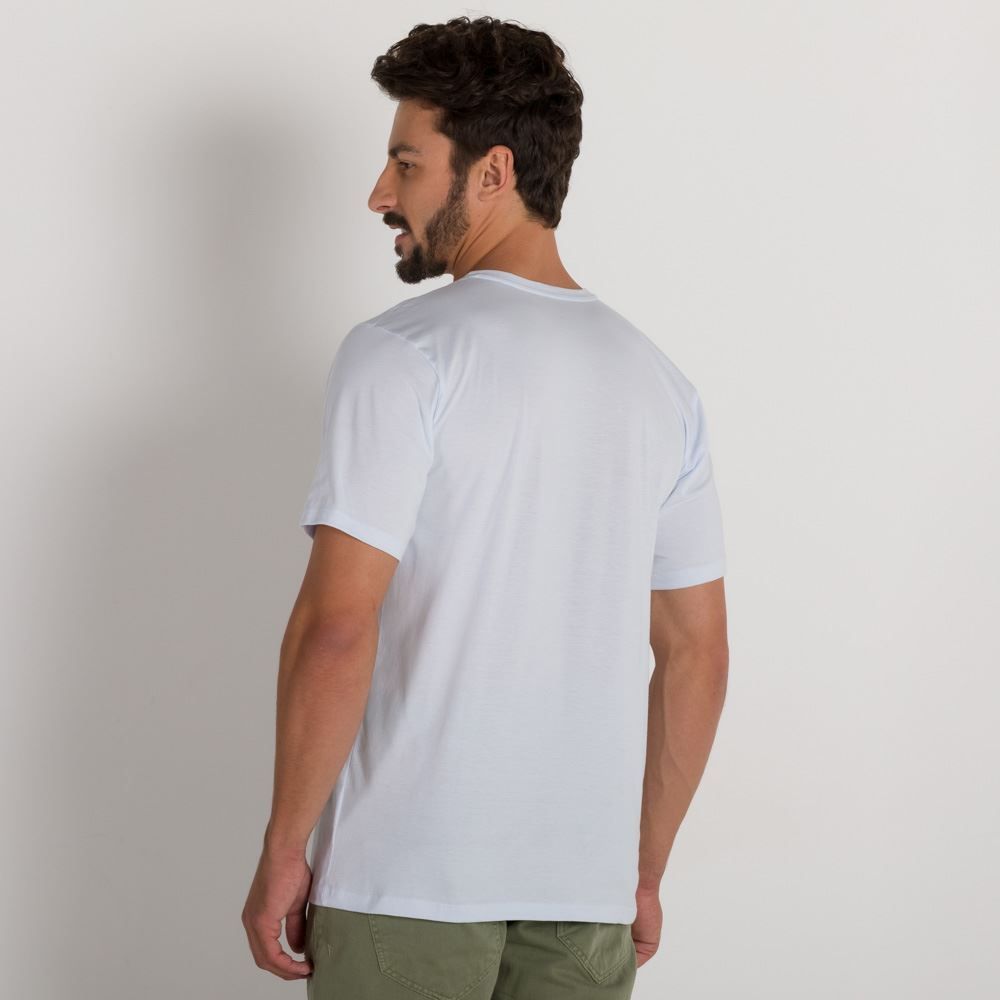 Camiseta Folhagens e Beija-Flor Marc Alain