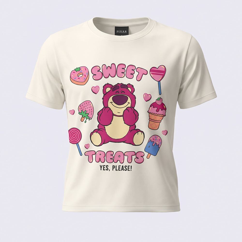Camiseta Infantil Menina 4 a 10 Anos Lotso Disney