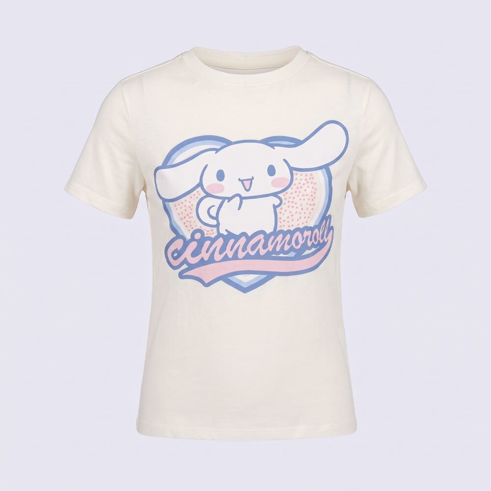 Camiseta Infantil Menina Cinnamoroll 4 a 10 Anos