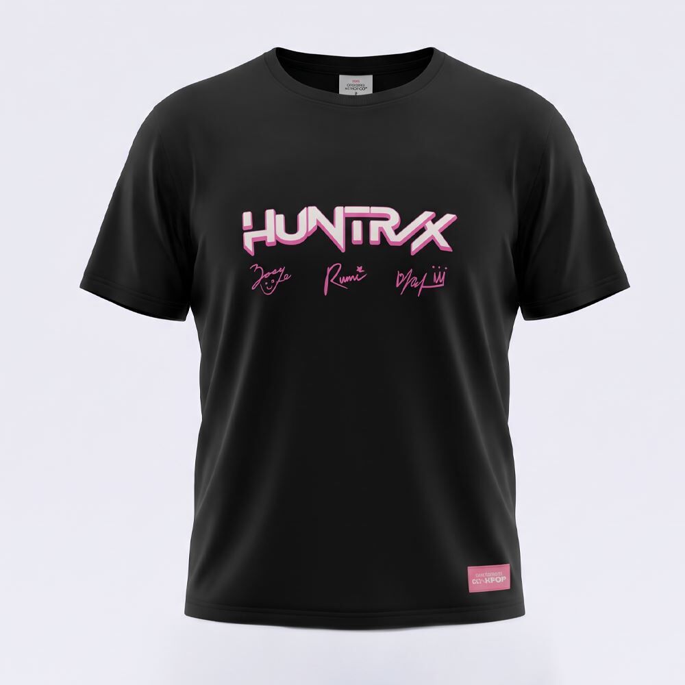 Camiseta Infantil Menina Guerreiras Do K-Pop 6 a 14 Anos