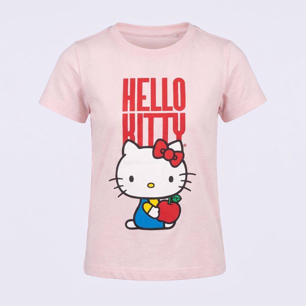 Camiseta Infantil Menina Hello Kitty 4 a 10 Anos