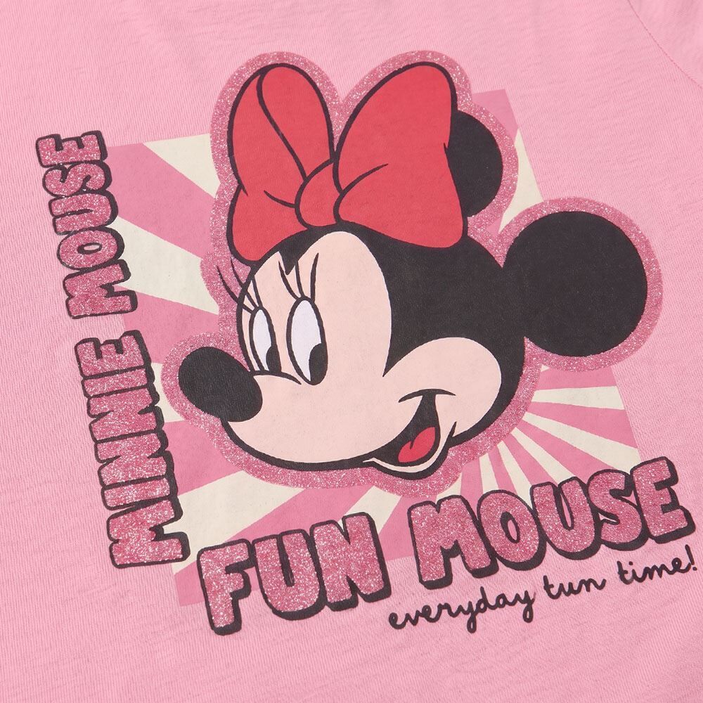Camiseta Infantil Menina Minnie 4 a 10 Anos Disney