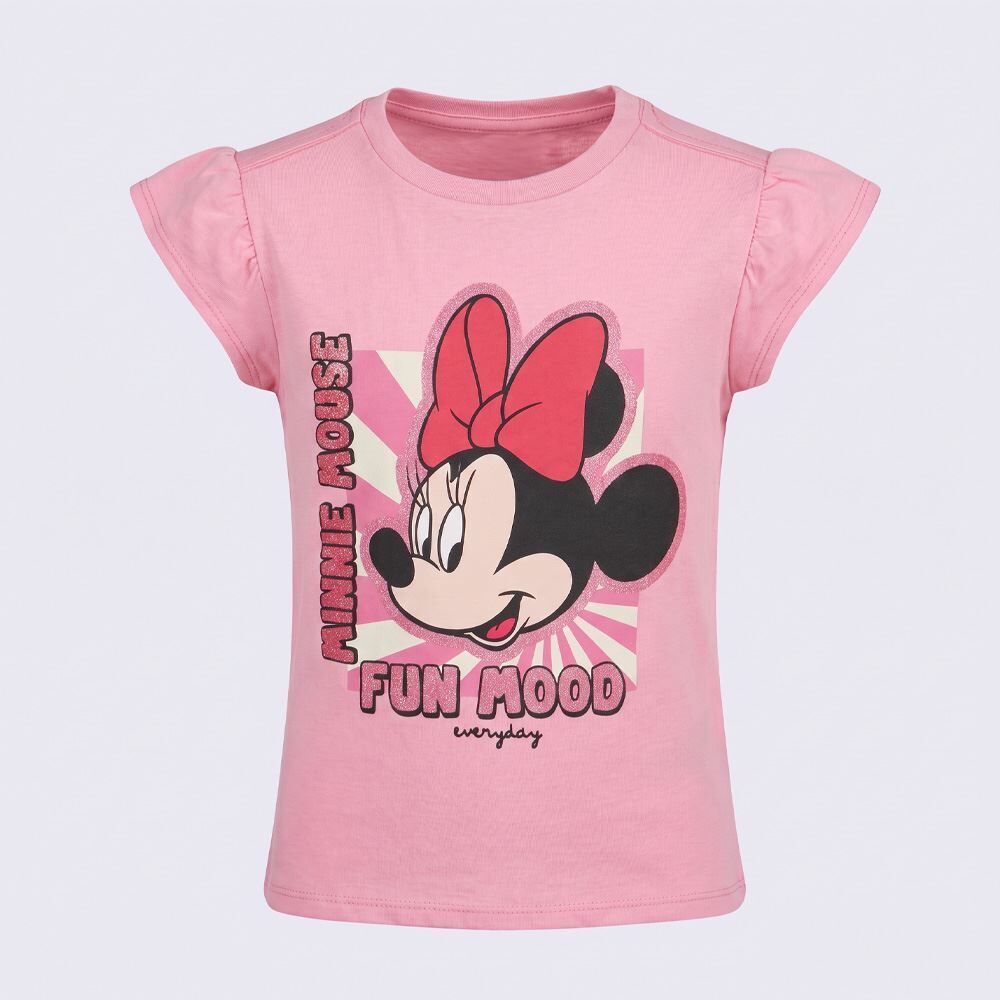 Camiseta Infantil Menina Minnie 4 a 10 Anos Disney