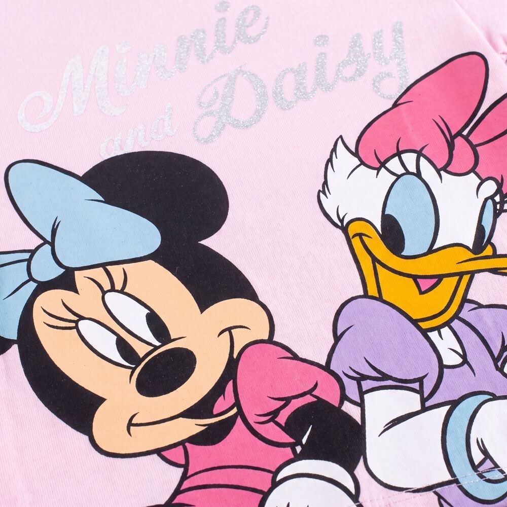 Camiseta Infantil menina Minnie e Daisy 4 a 10 Anos Disney