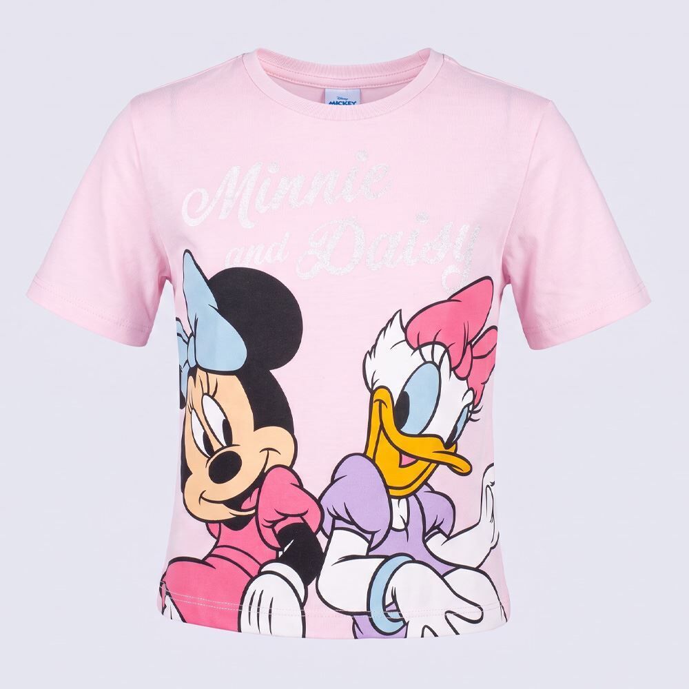 Camiseta Infantil menina Minnie e Daisy 4 a 10 Anos Disney