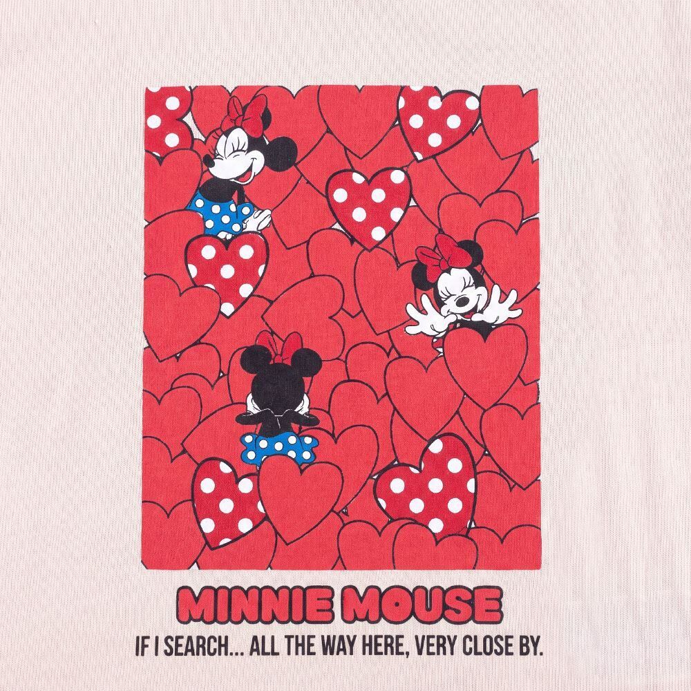 Camiseta Infantil Menina Minnie Mouse 1 a 3 anos Disney