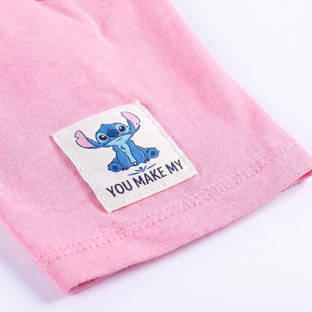 Camiseta Infantil Menina Stitch 4 a 10 Anos Disney
