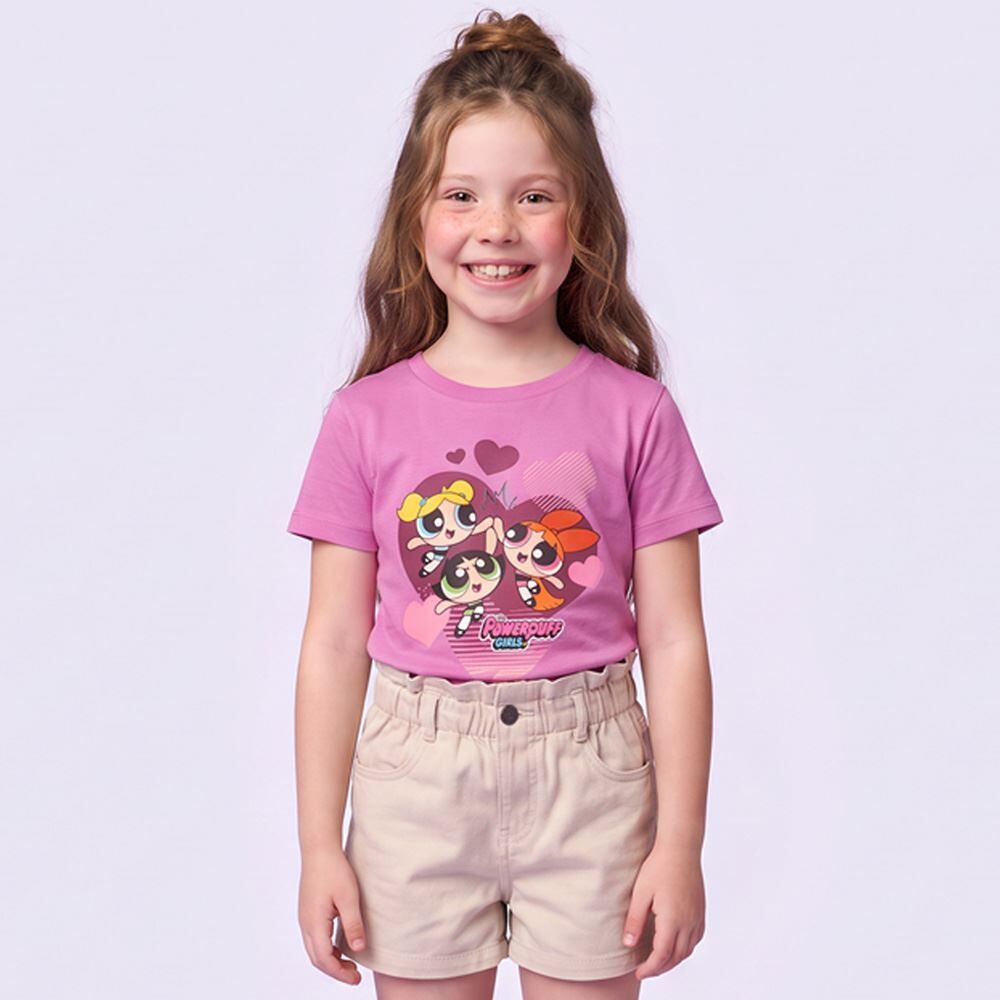 Camiseta Infantil Meninas Superpoderosas 4 a 10 Anos