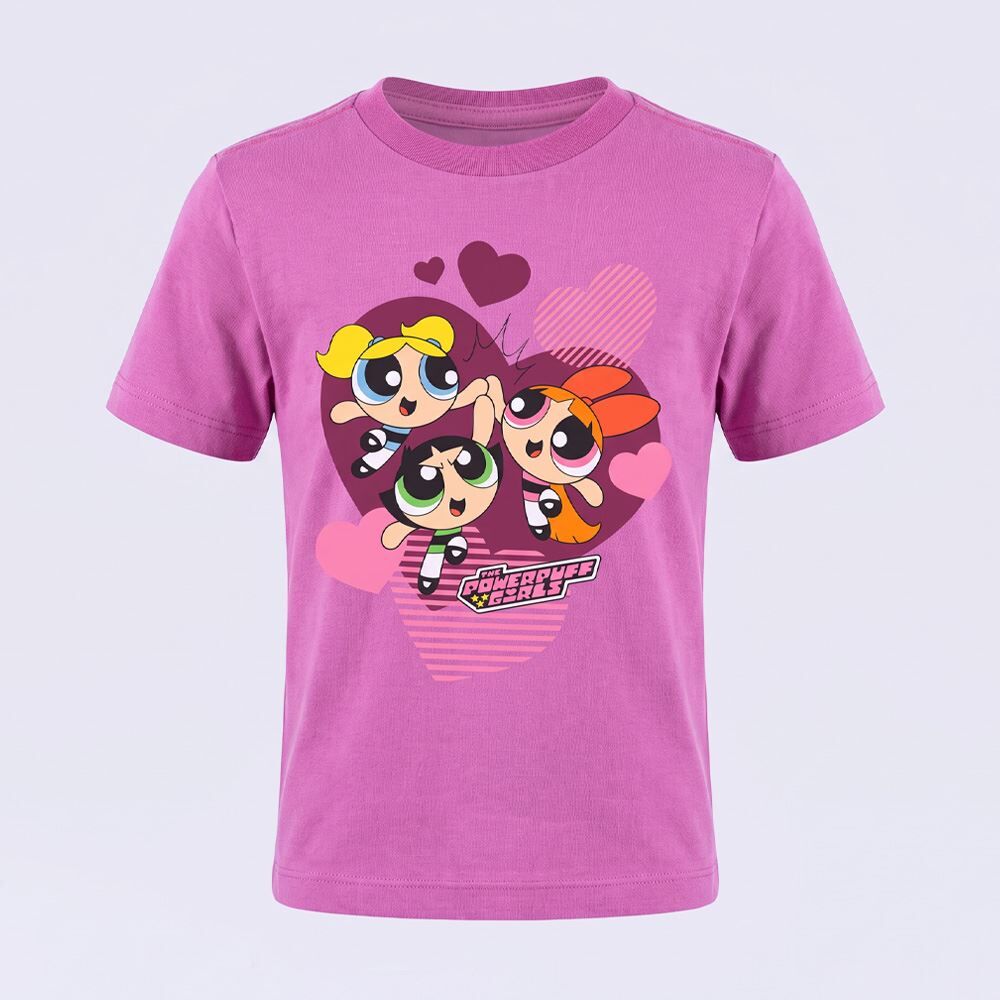 Camiseta Infantil Meninas Superpoderosas 4 a 10 Anos
