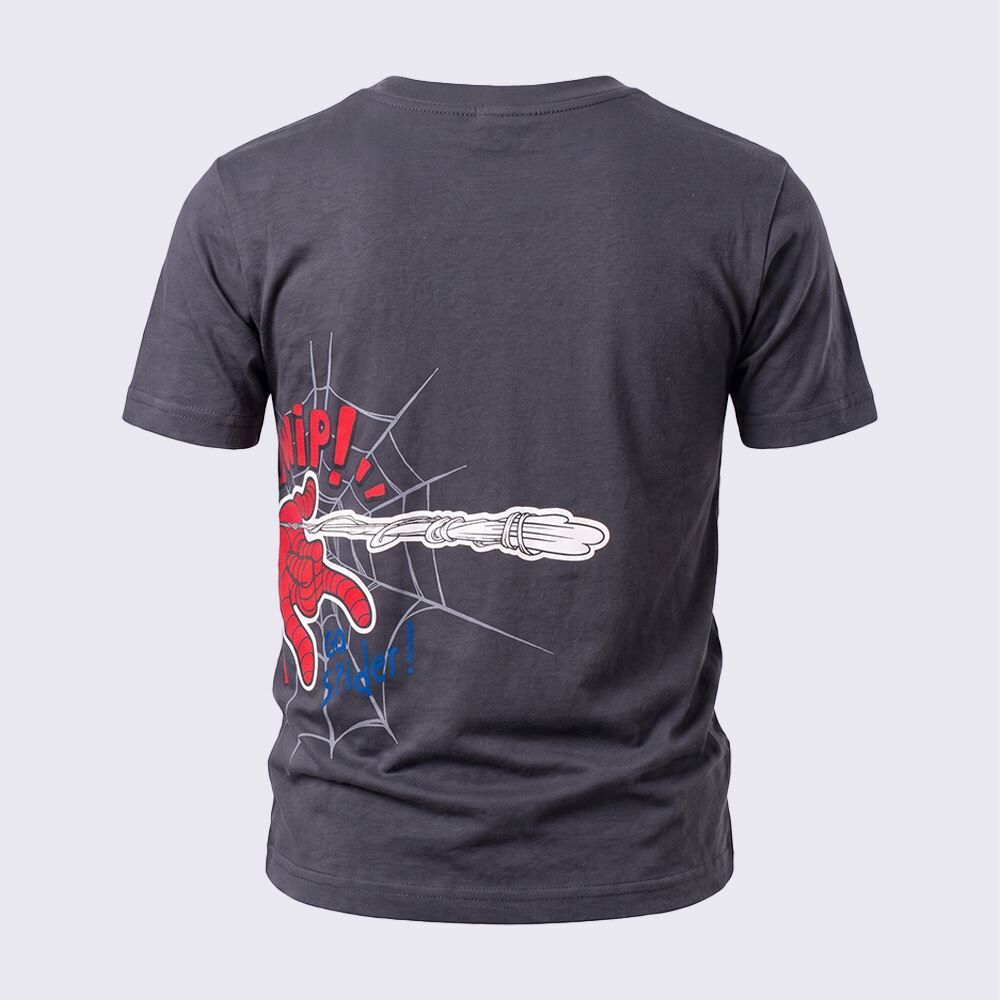 Camiseta Infantil Menino 1 a 3 Anos Homem-Aranha