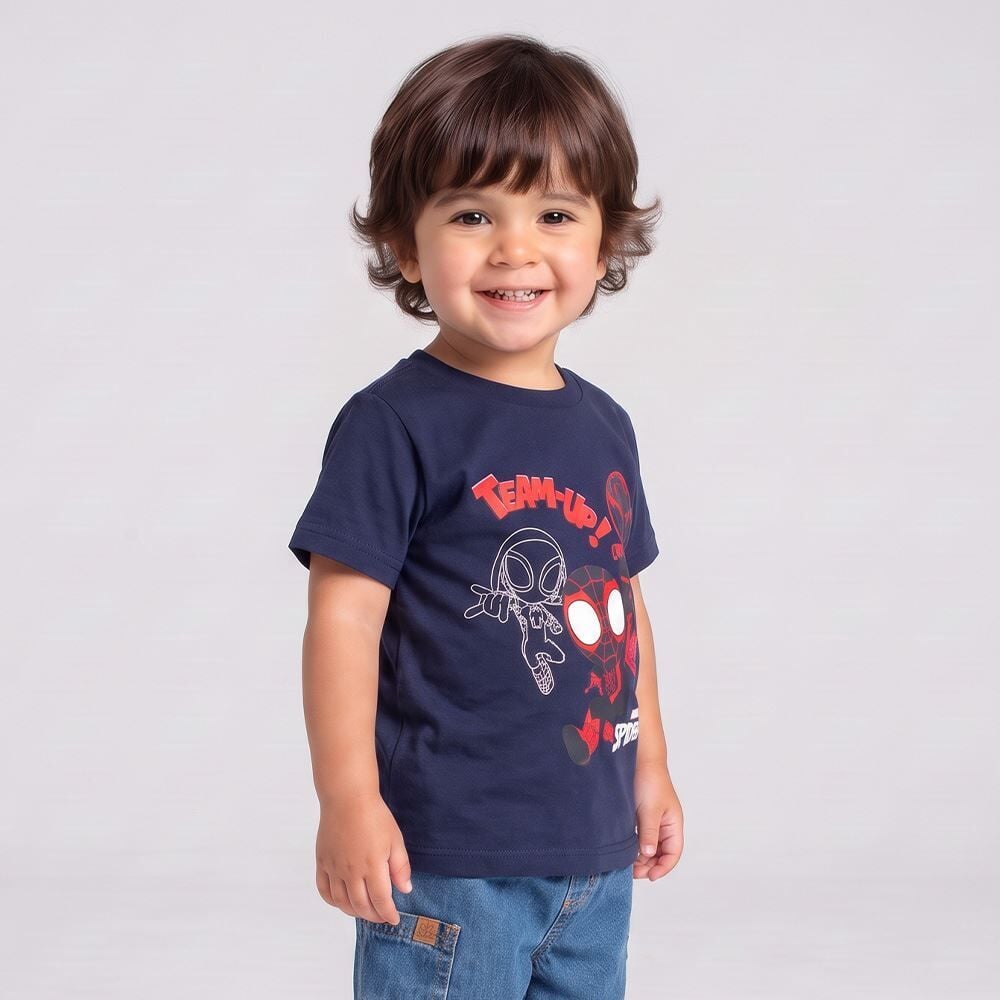 Camiseta Infantil Menino 1 a 3 Anos Spidey
