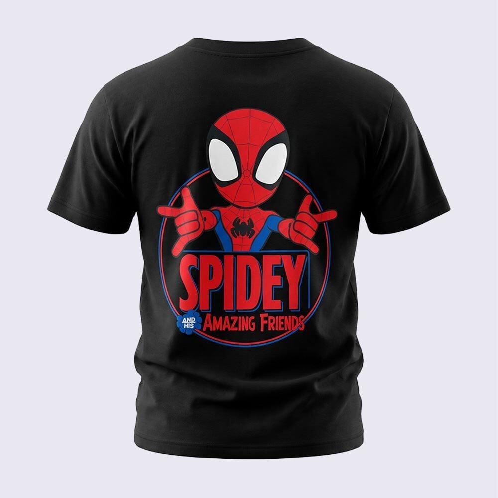 Camiseta Infantil Menino 1 a 3 Anos Spidey Marvel