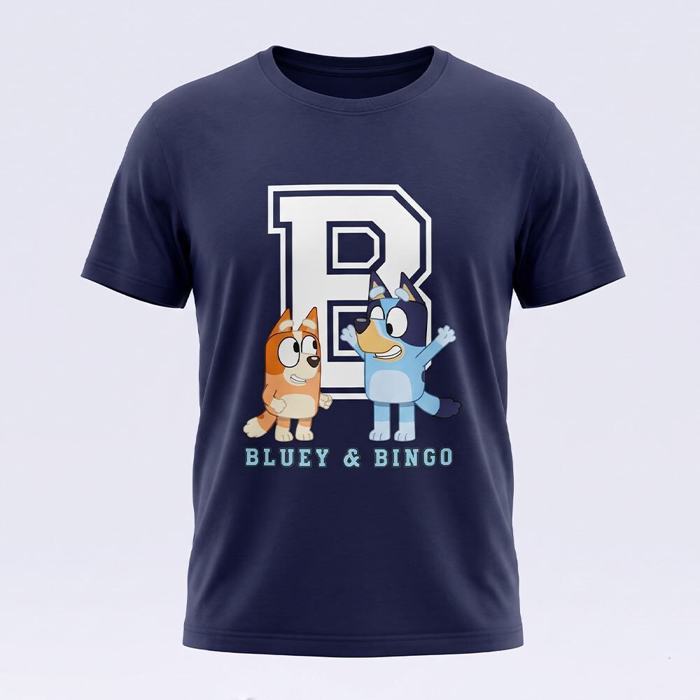 Camiseta Infantil Menino 1 a 4 Anos Bluey