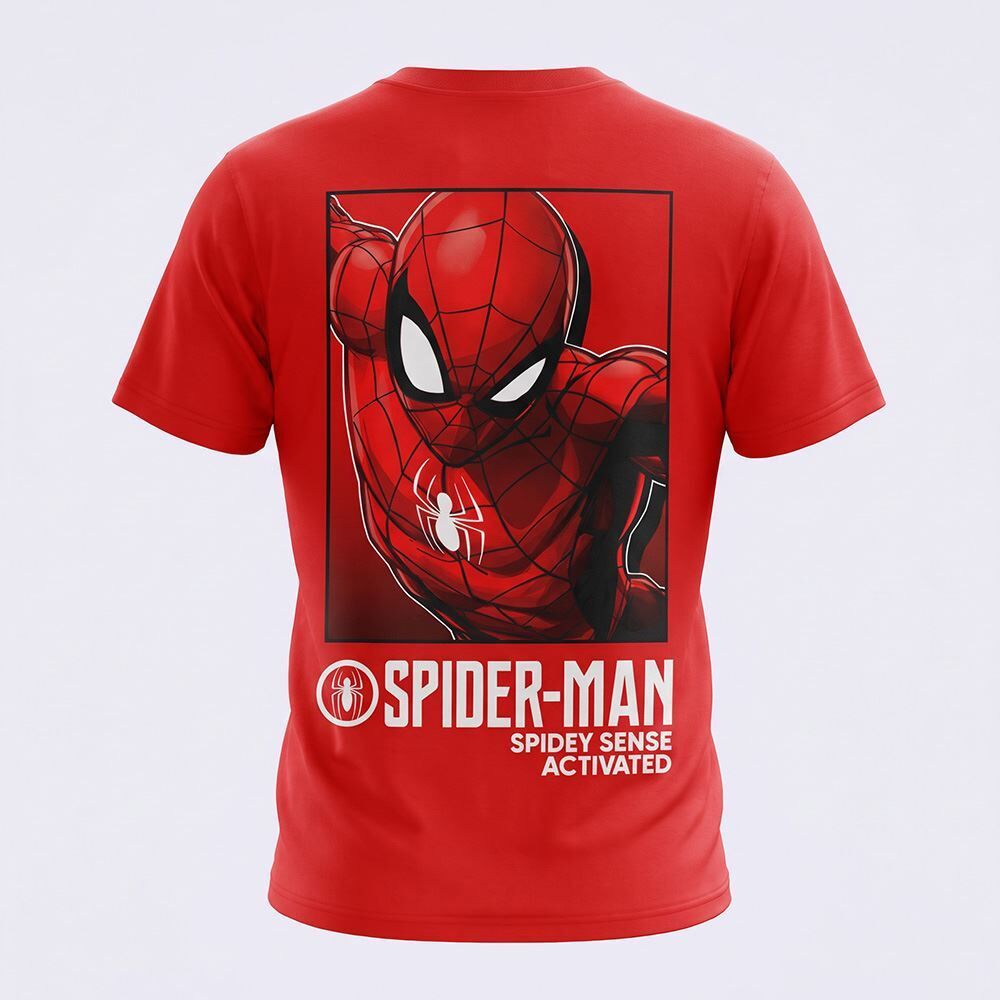 Camiseta Infantil Menino 12 a 16 Anos Homem-Aranha