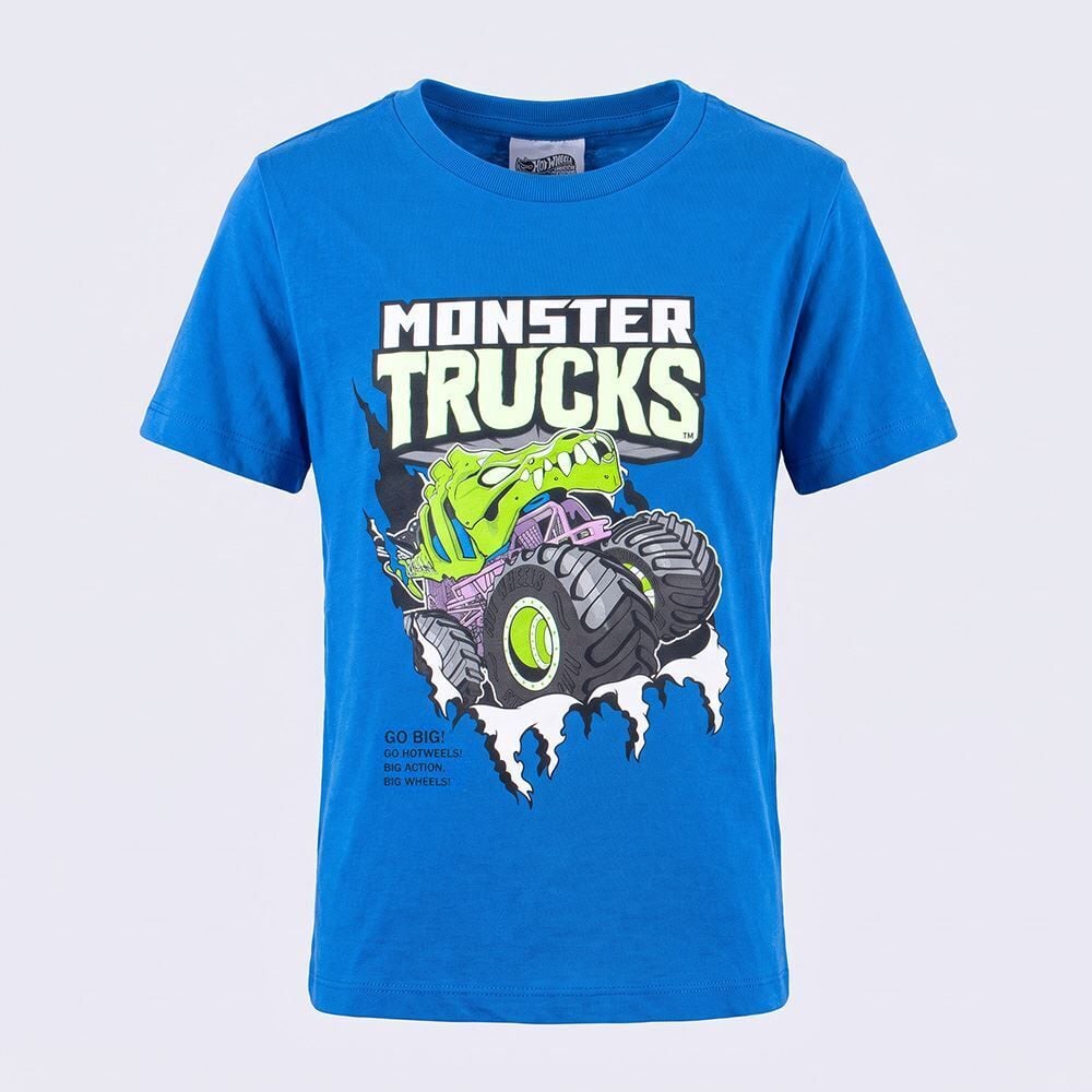 Camiseta Infantil Menino 4 a 10 Anos Hot Wheels