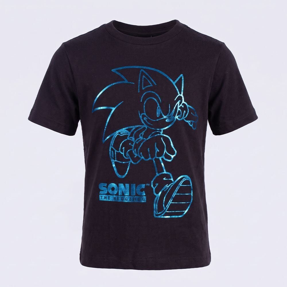 Camiseta Infantil Menino 4 a 10 Anos Sonic