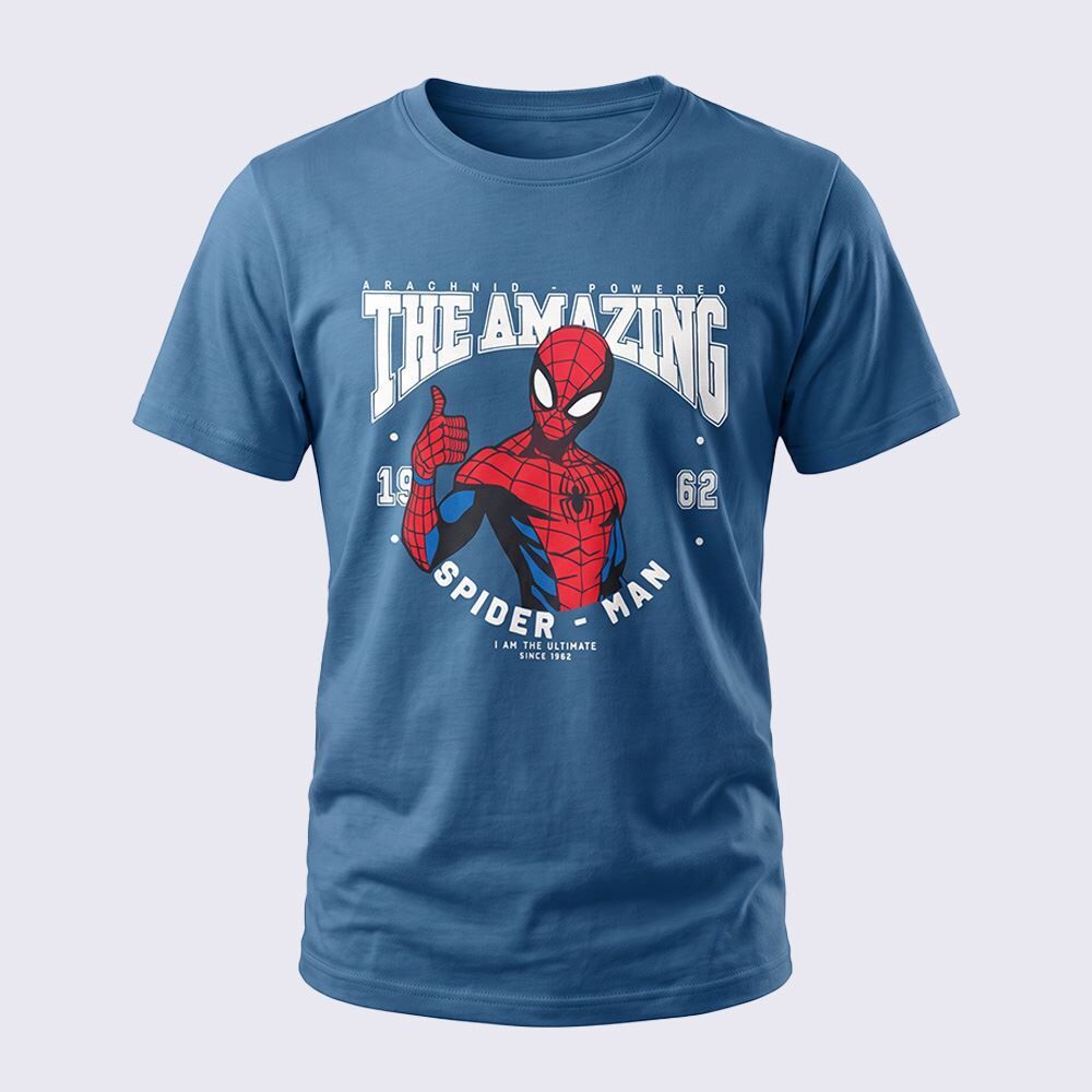 Camiseta Infantil Menino Homem-Aranha 1 a 3 Anos