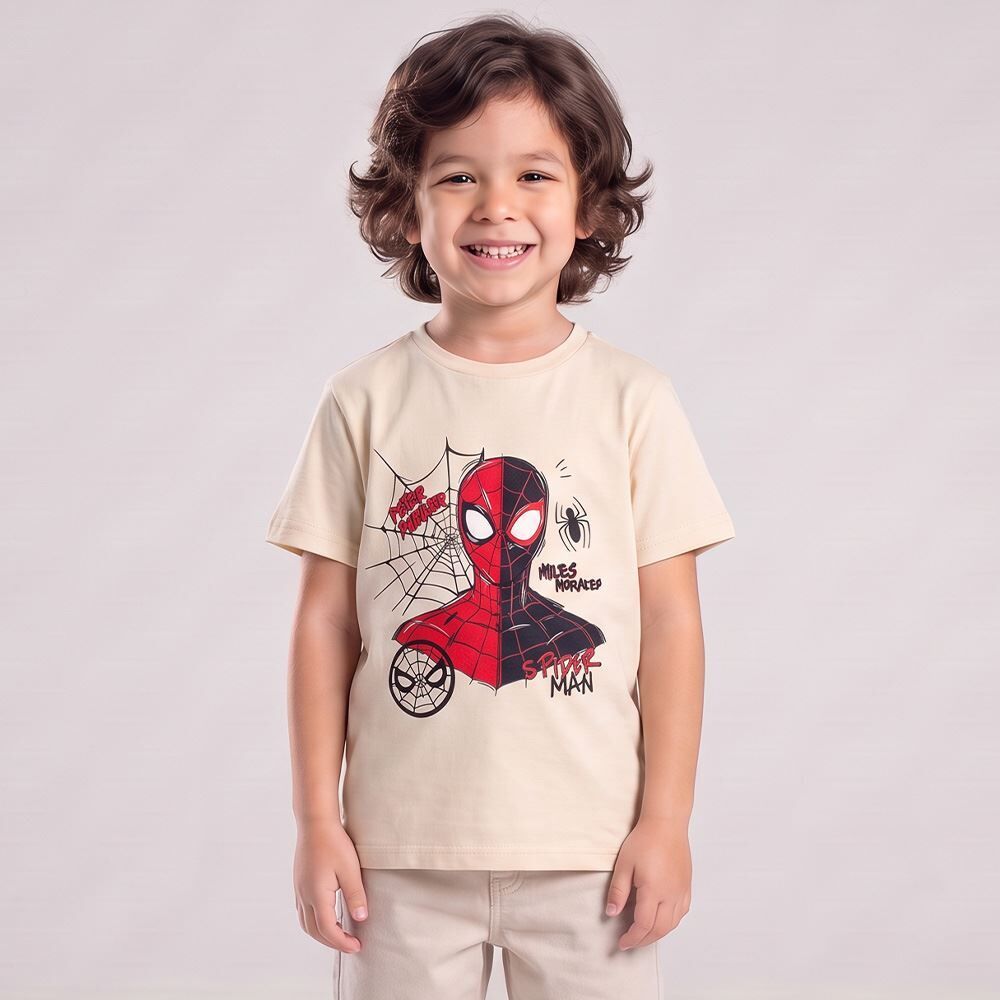 Camiseta Infantil Menino Homem-Aranha 4 a 10 Anos