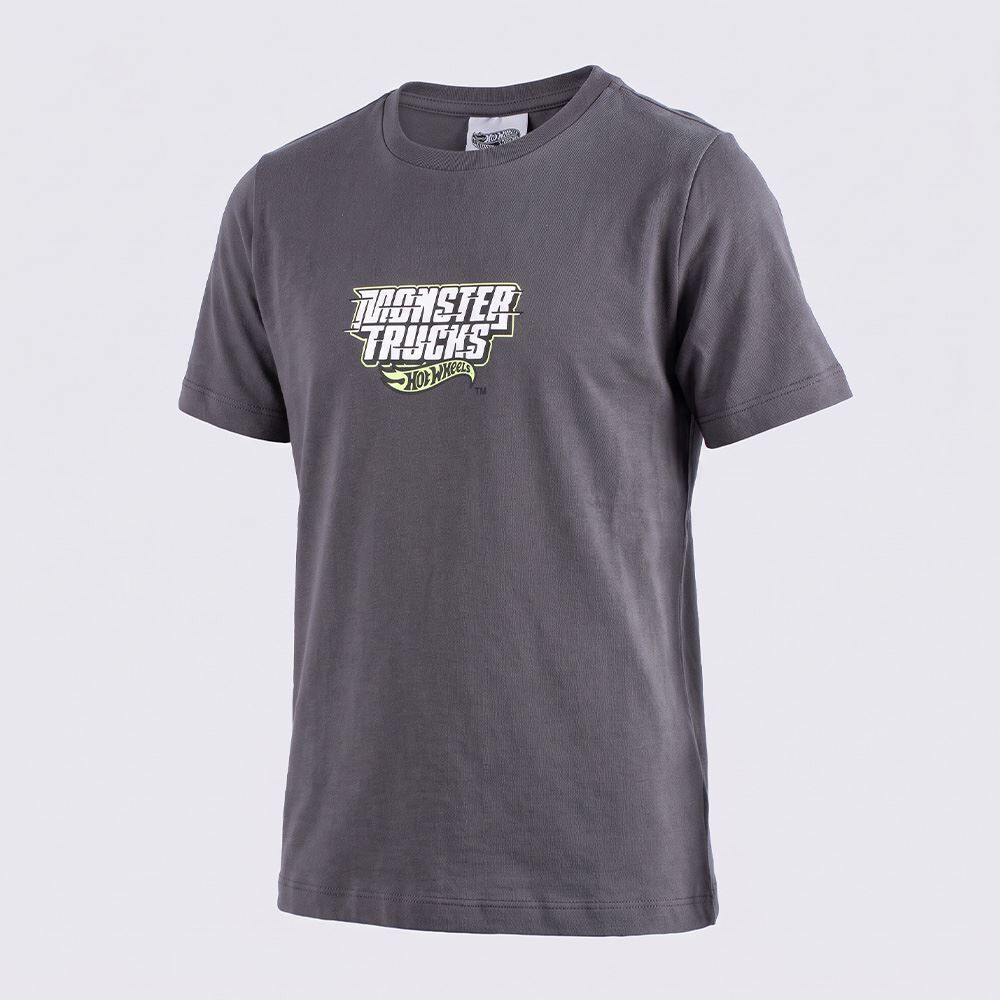 Camiseta Infantil Menino Hot Wheels 4 a 10 Anos Mattel
