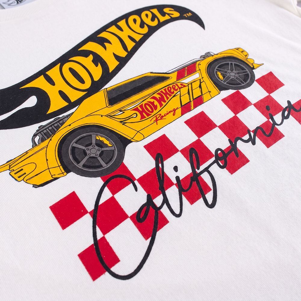 Camiseta Infantil Menino Hot Wheels 4 a 10 Anos