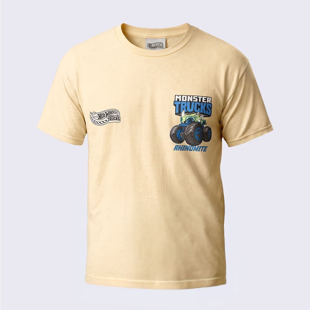 Camiseta Infantil Menino Hot Wheels 4 a 10 Anos