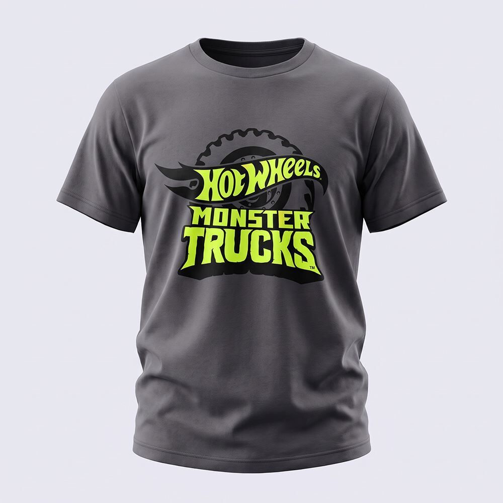 Camiseta Infantil Menino Hot Wheels 4 a 10 Anos Mattel