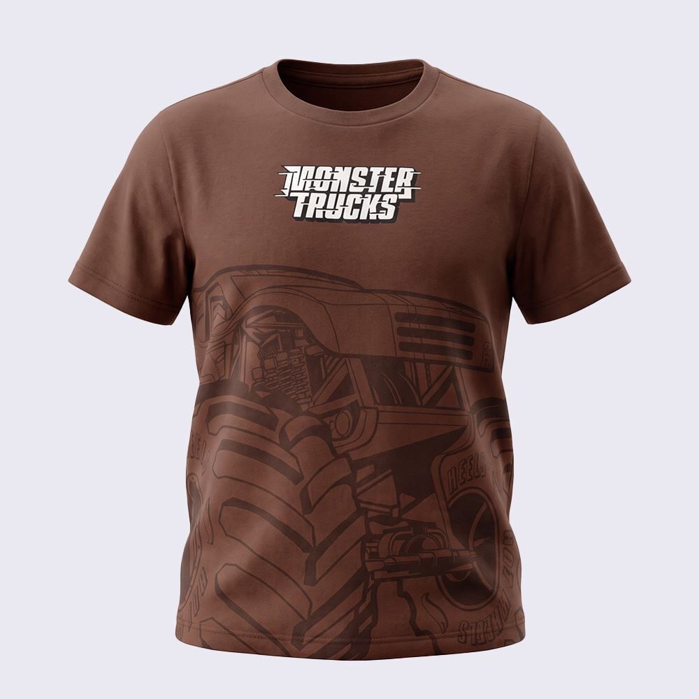 Camiseta Infantil Menino Hot Wheels 4 a 10 Anos Mattel