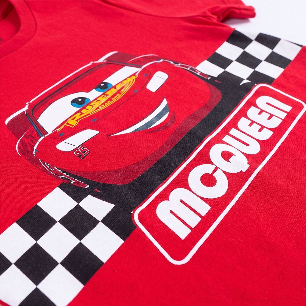 Camiseta Infantil Menino McQueen 4 a 10 Anos Disney