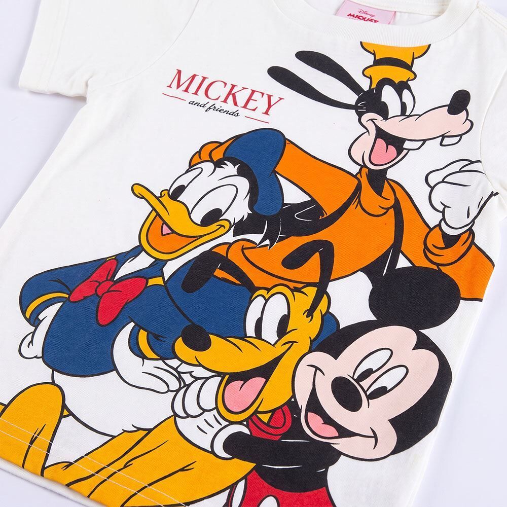 Camiseta Infantil Menino Mickey 1 a 3 Anos Disney 