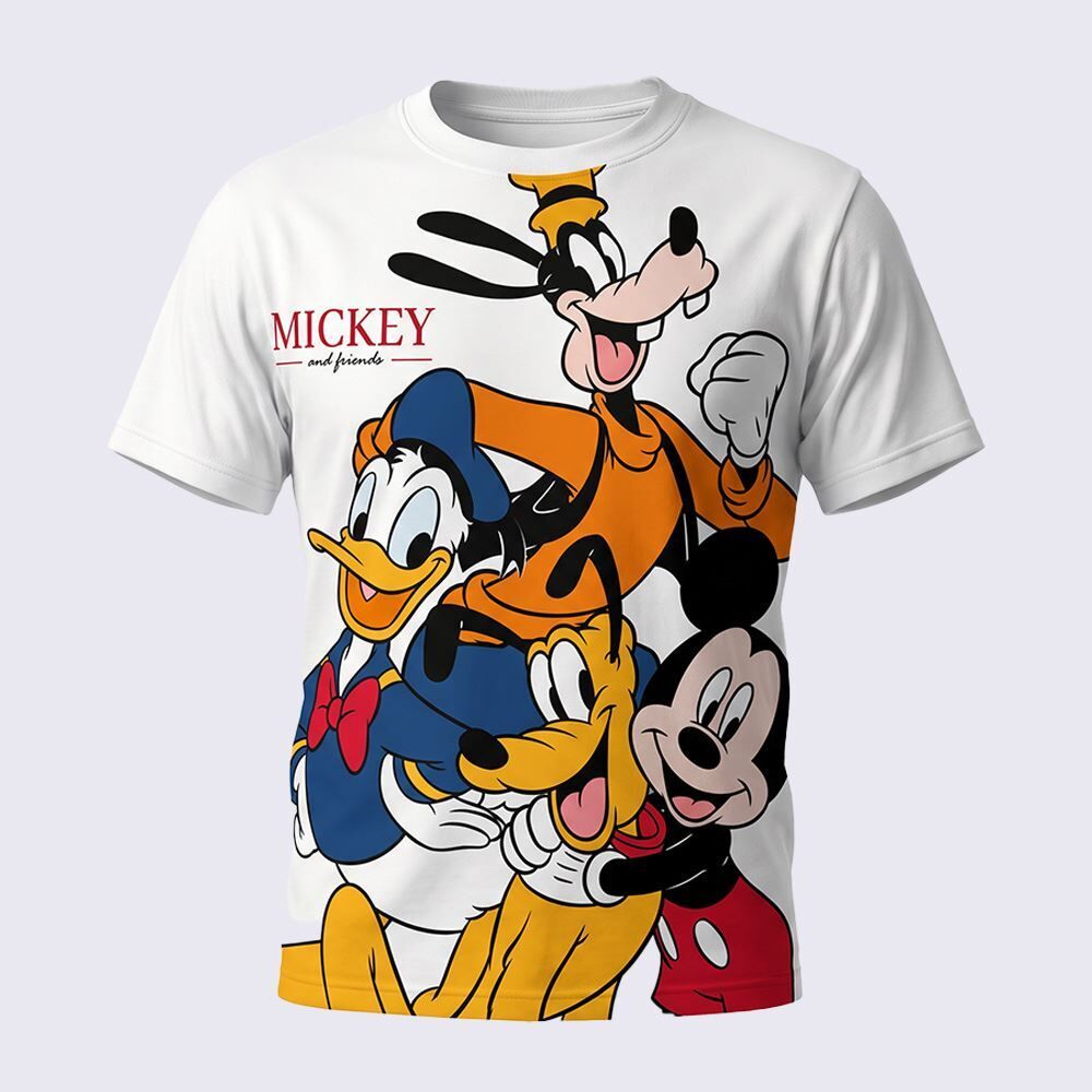 Camiseta Infantil Menino Mickey 1 a 3 Anos Disney 