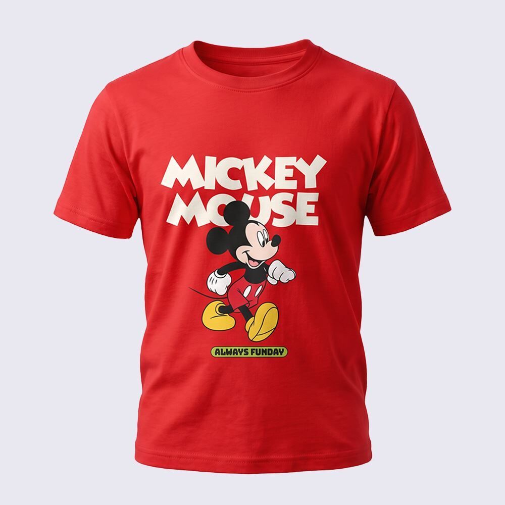 Camiseta Infantil Menino Mickey 1 a 3 Anos Disney