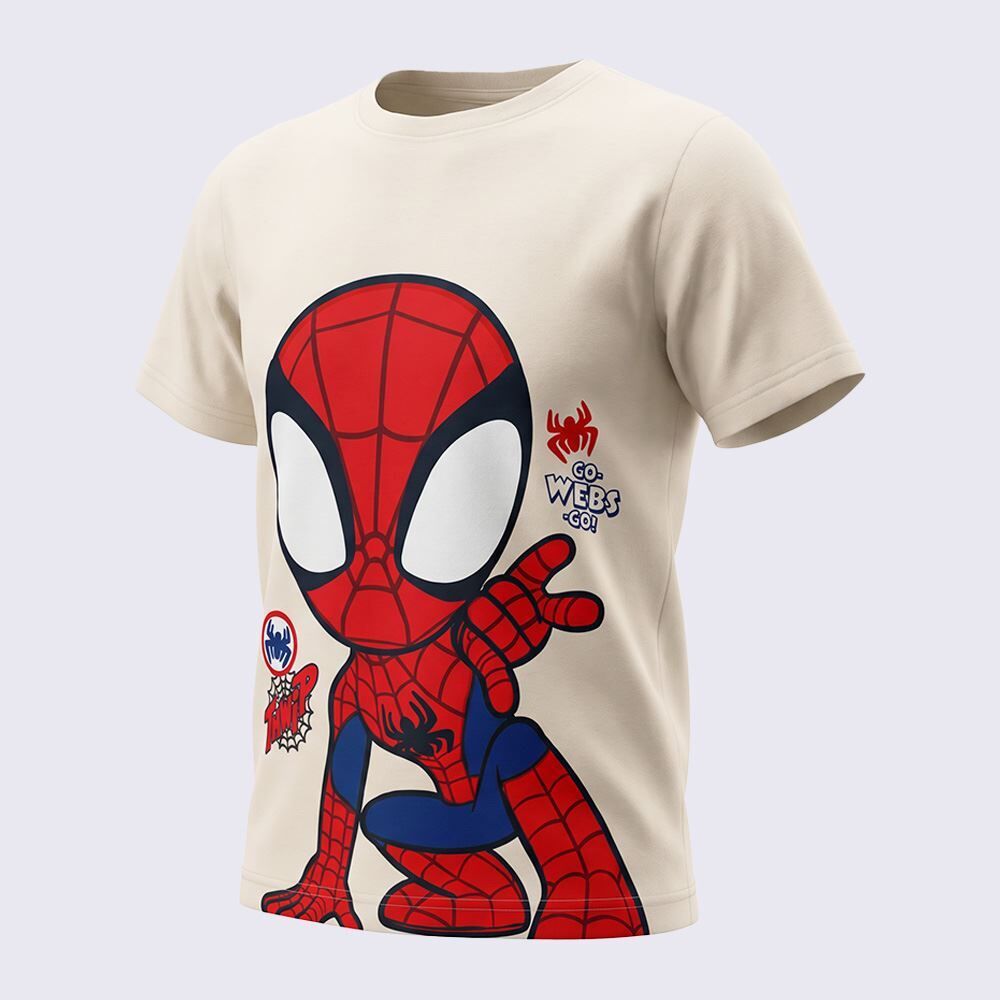 Camiseta Infantil Menino Spidey 1 a 3 Anos