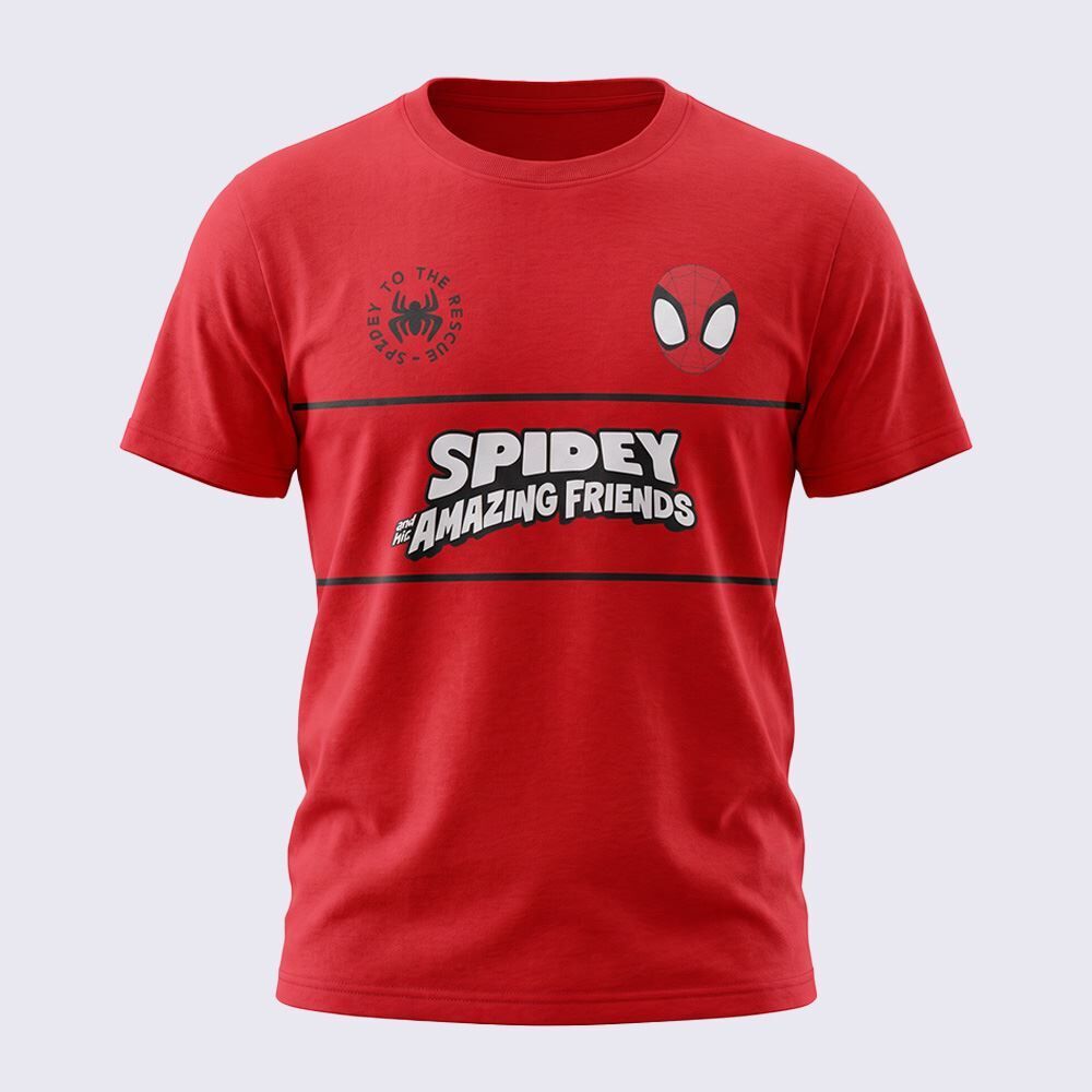 Camiseta Infantil Menino Spidey 1 a 3 Anos