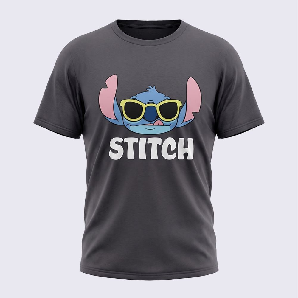 Camiseta Infantil Menino Stitch 1 a 3 Anos Disney