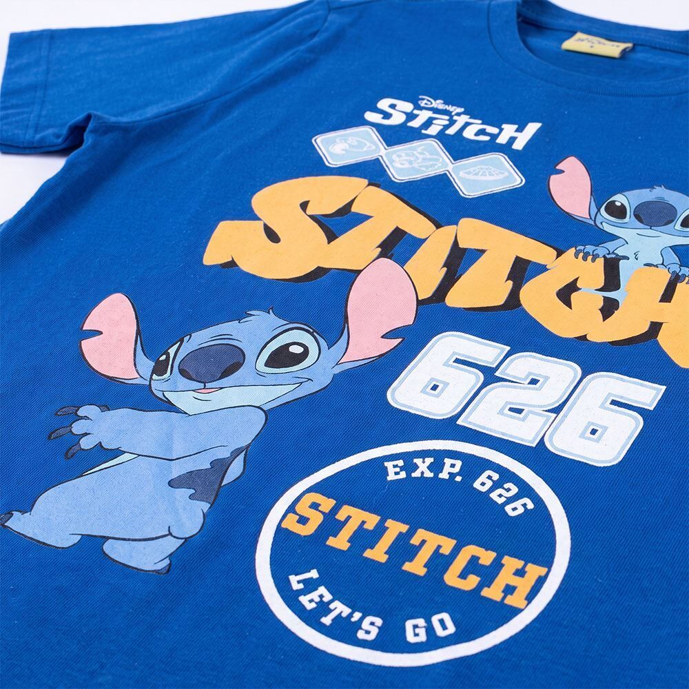 Camiseta Infantil Menino Stitch 4 a 10 Anos Disney