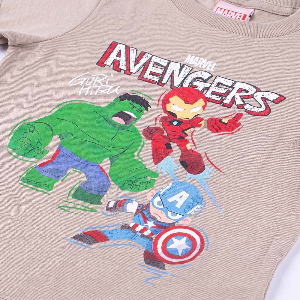 Camiseta Infantil Menino Vingadores 1 a 3 Anos