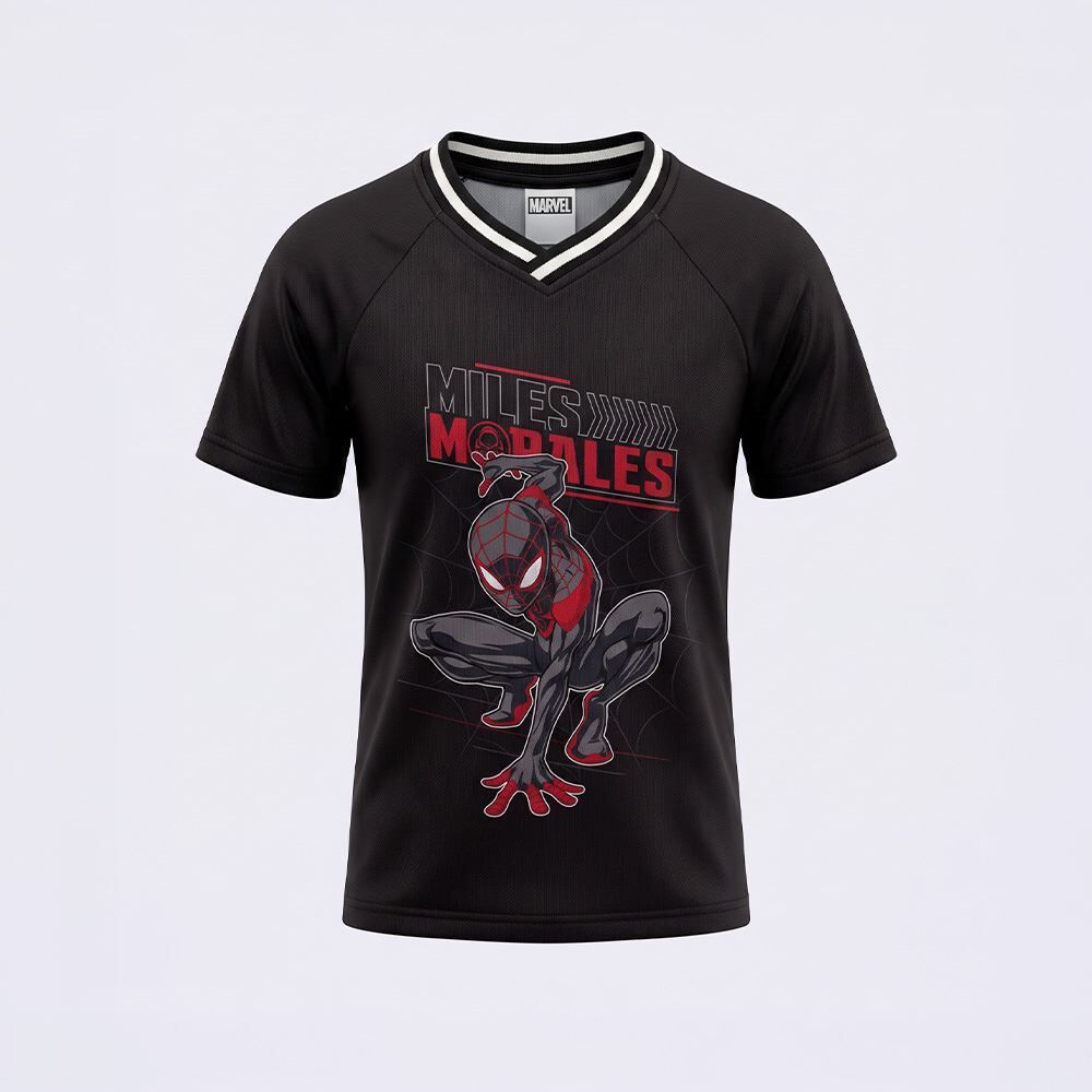 Camiseta Infantil Miles Morales 4 a 10 Anos