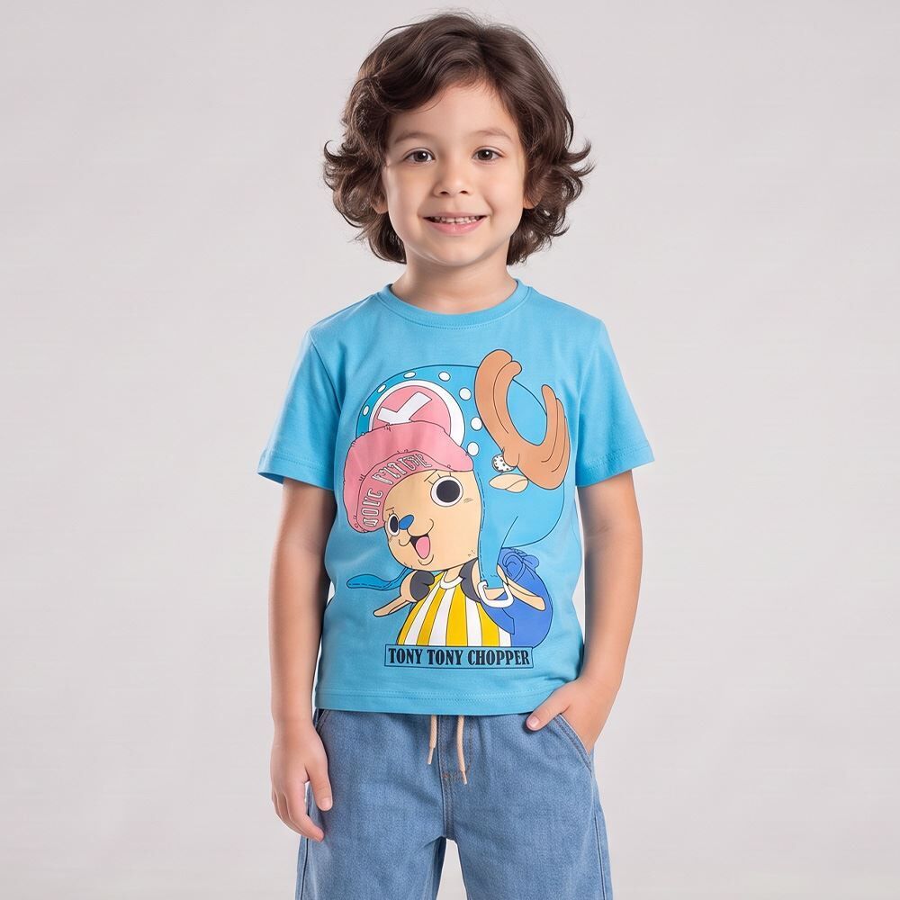 Camiseta Infantil Tony Chopper 4 a 10 Anos Bandup