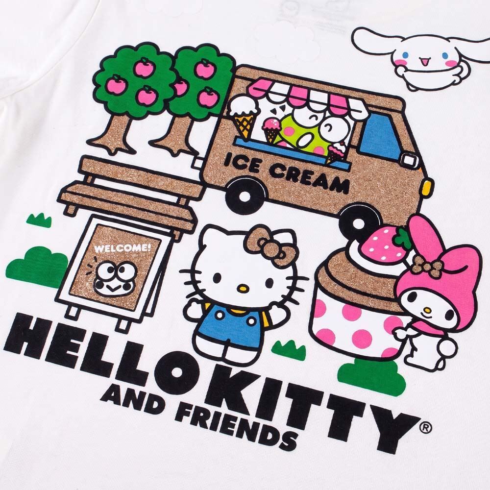 Camiseta Juvenil Menina Hello Kitty 12 a 16 Anos
