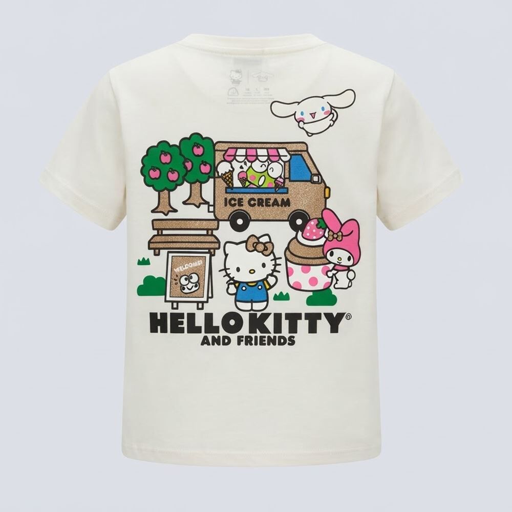 Camiseta Juvenil Menina Hello Kitty 12 a 16 Anos