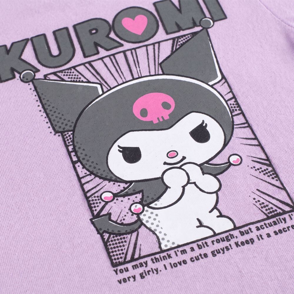 Camiseta Juvenil Menina Kuromi 12 a 16 Anos