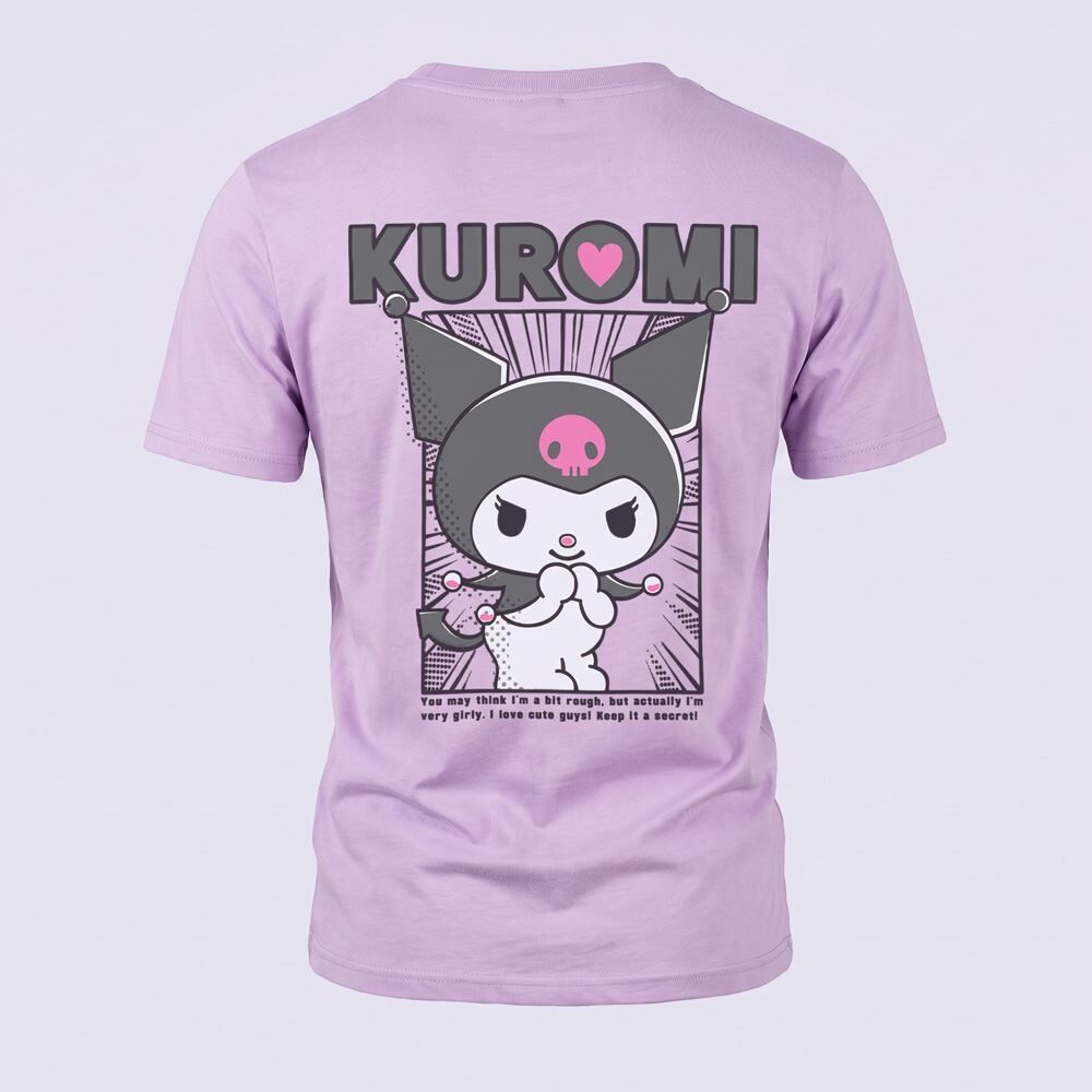 Camiseta Juvenil Menina Kuromi 12 a 16 Anos