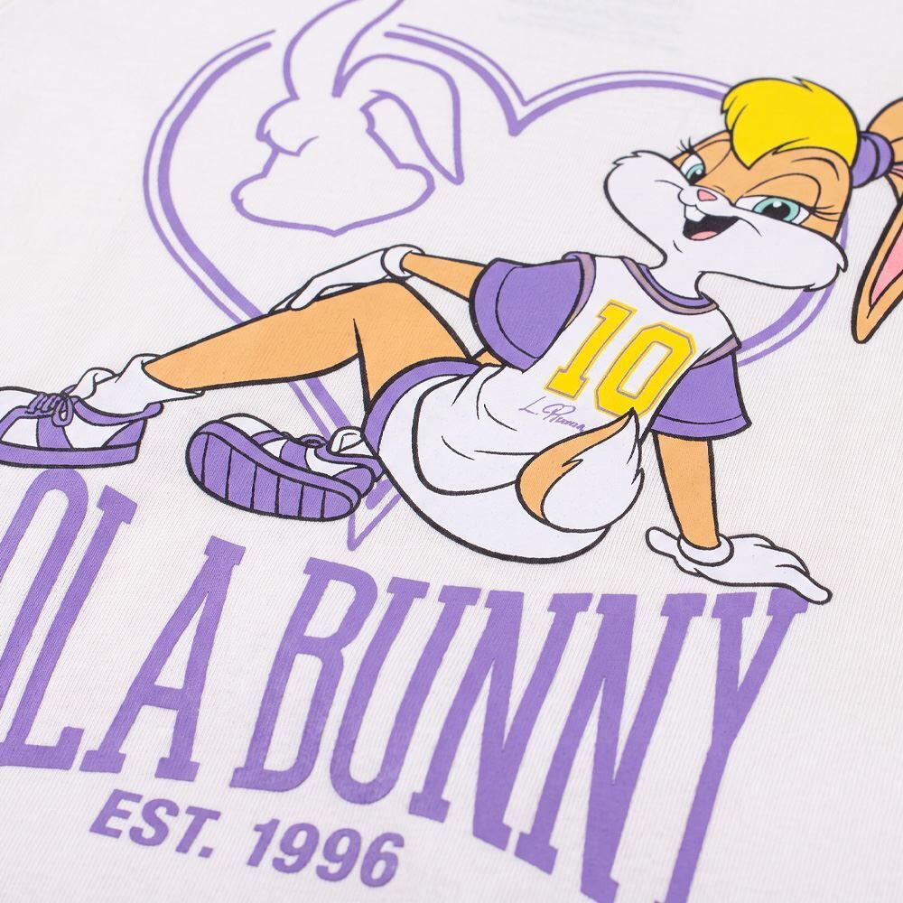 Camiseta Juvenil Menina Lola Bunny 12 a 16 Anos