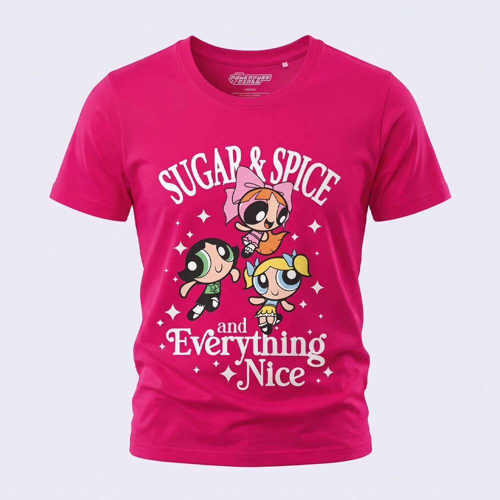 Camiseta Juvenil Meninas Superpoderosas 12 a 16 Anos 