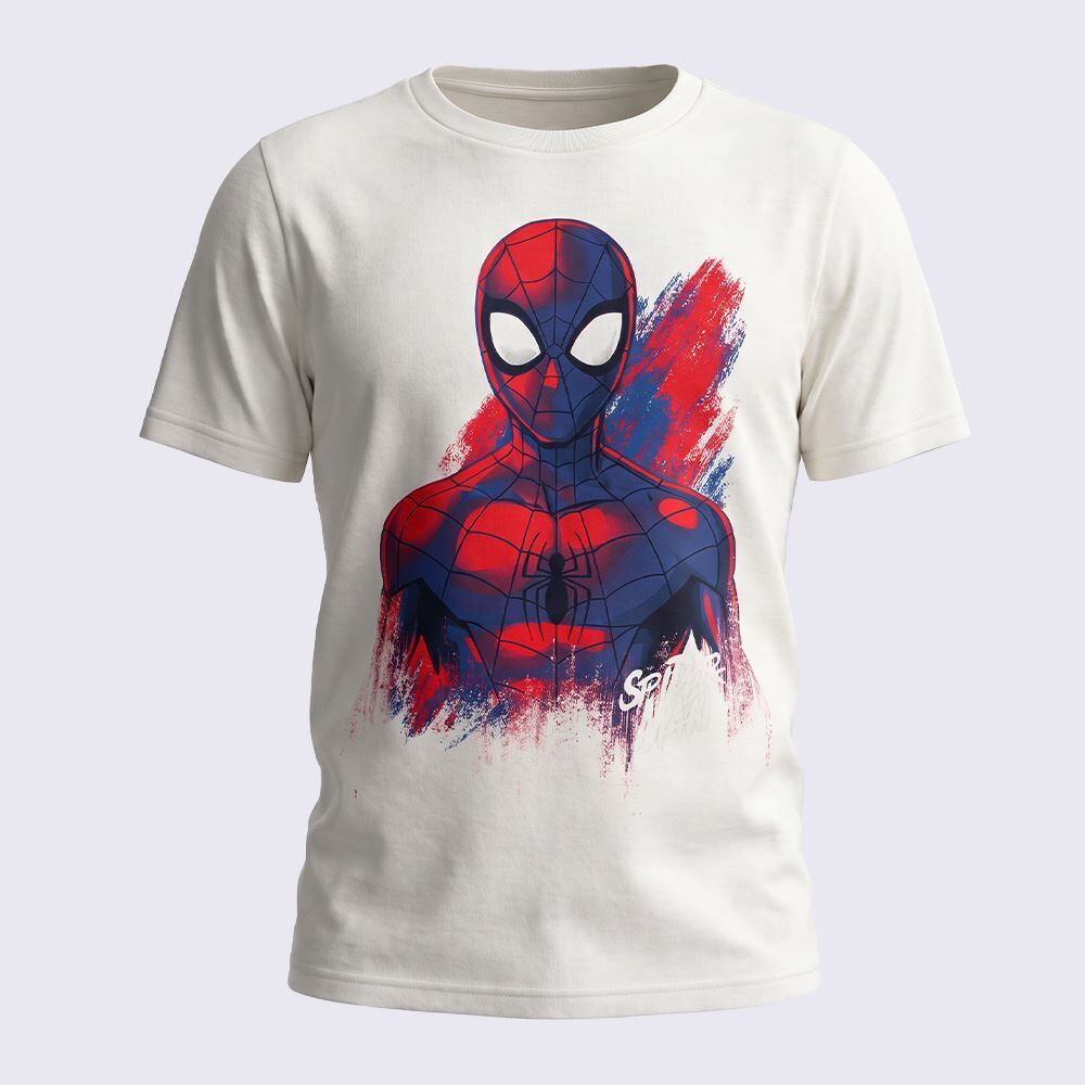 Camiseta Juvenil Menino 12 a 16 Anos Homem-Aranha