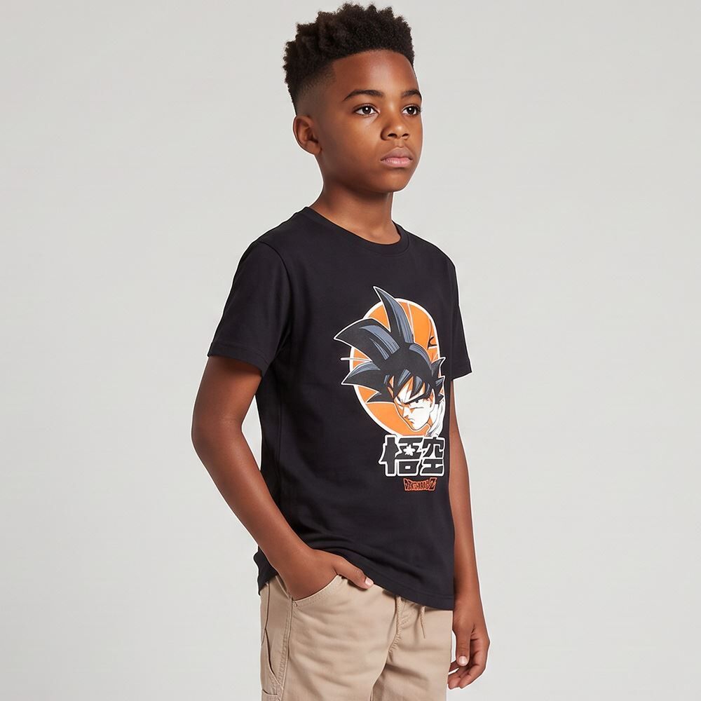 Camiseta Juvenil Menino Dragon Ball Z 12 a 16 Anos