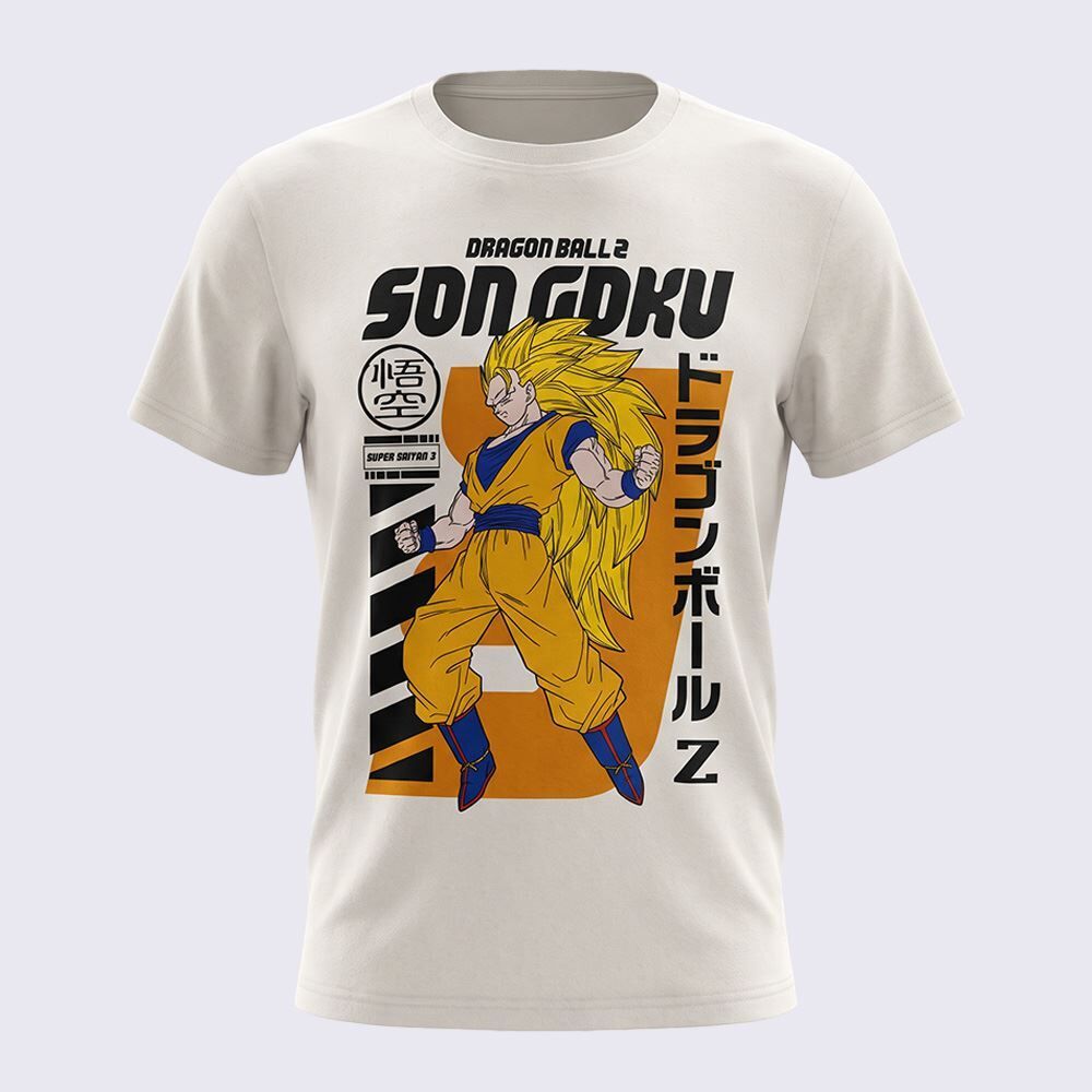 Camiseta Juvenil Menino Dragon Ball Z 12 a 16 Anos