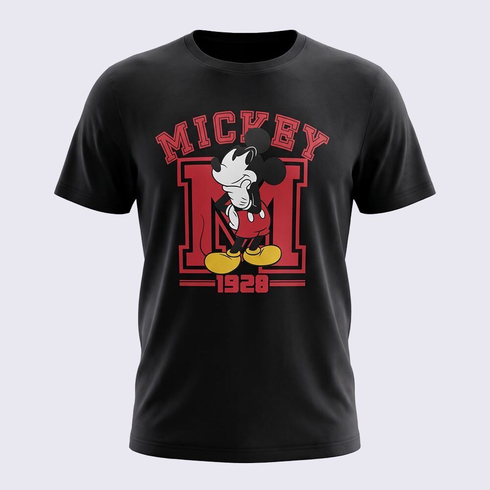Camiseta Juvenil Menino Mickey 12 a 16 Anos Disney