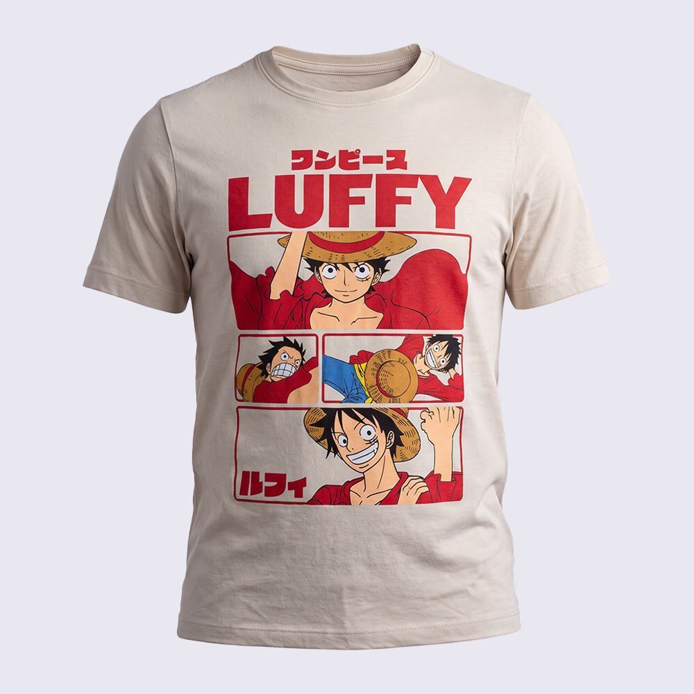 Camiseta Juvenil Menino One Piece 12 a 16 Anos